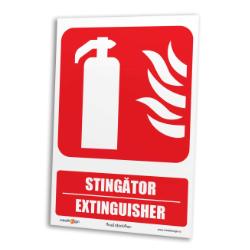 indicator stingator extinguisher <span class=