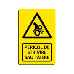 indicator pericol de strivire sau taiere 10x15 cm - GG0102