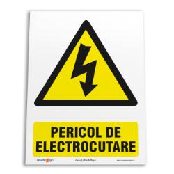 indicator pericol de electrocutare <span class=