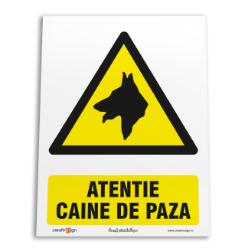 indicator caine de paza - A0112