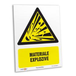 indicator materiale explozive <span class=