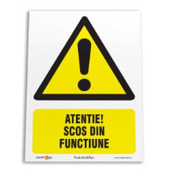 indicator scos din functiune <span class=