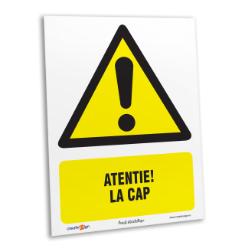 indicator atentie la cap <span class=