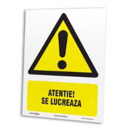 indicator atentie se lucreaza <span class=