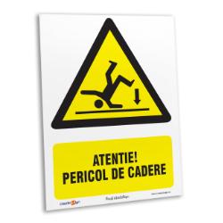 pericol de cadere <span class=