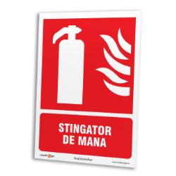 indicator stingator de mana <span class=